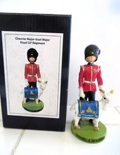 CHEVRIER MAJOR-GOAT MAJOR ROYAL 22ND REGIMENT MASCOT, CANADIAN ARMY