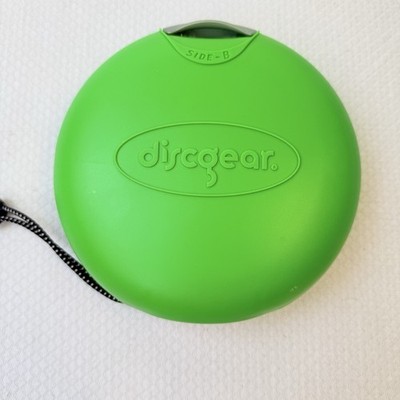 Lime Green DiscGear DISCUS 20 Disc Storage Case CD DVD Holder Hard