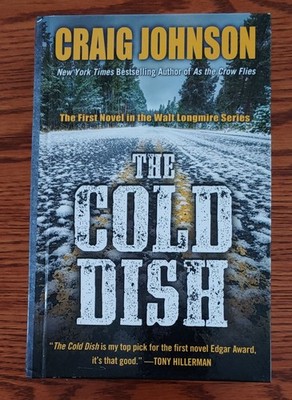 THE COLD DISH by Craig Johnson, Hard Cover, Large Print Edition