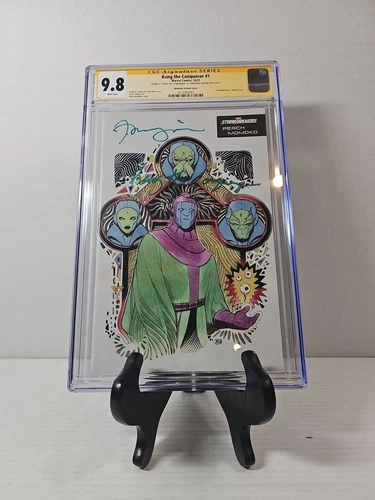 CGC 9.8 Peach Momoko Signed By Jonathan Majors Kang The Conqueror 1 Lot 847