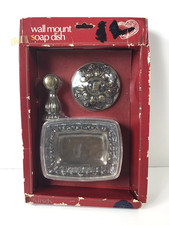 Vintage Kirsch Chateau Brass Wall Mount Soap Dish BF 120