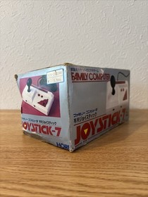 Family Computer JOYSTICK-7 for Famicom by HORI Boxed Tested Japan Rare