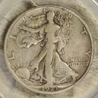 1921-S Walking Liberty Half Dollar, Fine+, PCGS Certified Semi Key Date