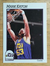 1991-92 Hoops #207 Mark Eaton