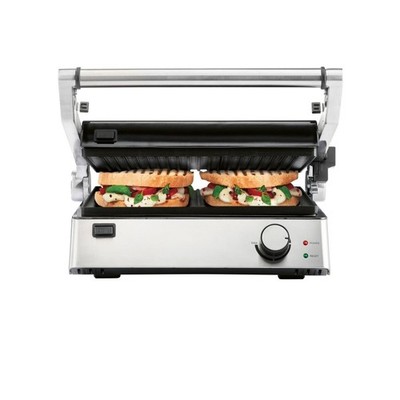 SILVERCREST  KITCHEN TOOLS Kontaktgrill SKGE 2000 D3, 180° aufklappbar - B-Ware