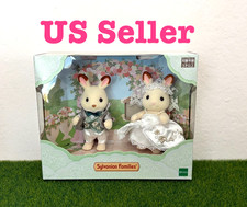 Sylvanian Families Lovely Wedding Couple Ivy Embroidery (DEFECT) Calico Critters