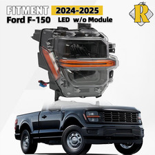 For 2024-2026 Ford F-150 LED Headlight Reflector w/o Module Passenger Right Side
