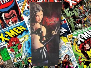 2009 Sideshow Collectibles Marvel Comics X 23 Comiquette 18" Statue w/Defects