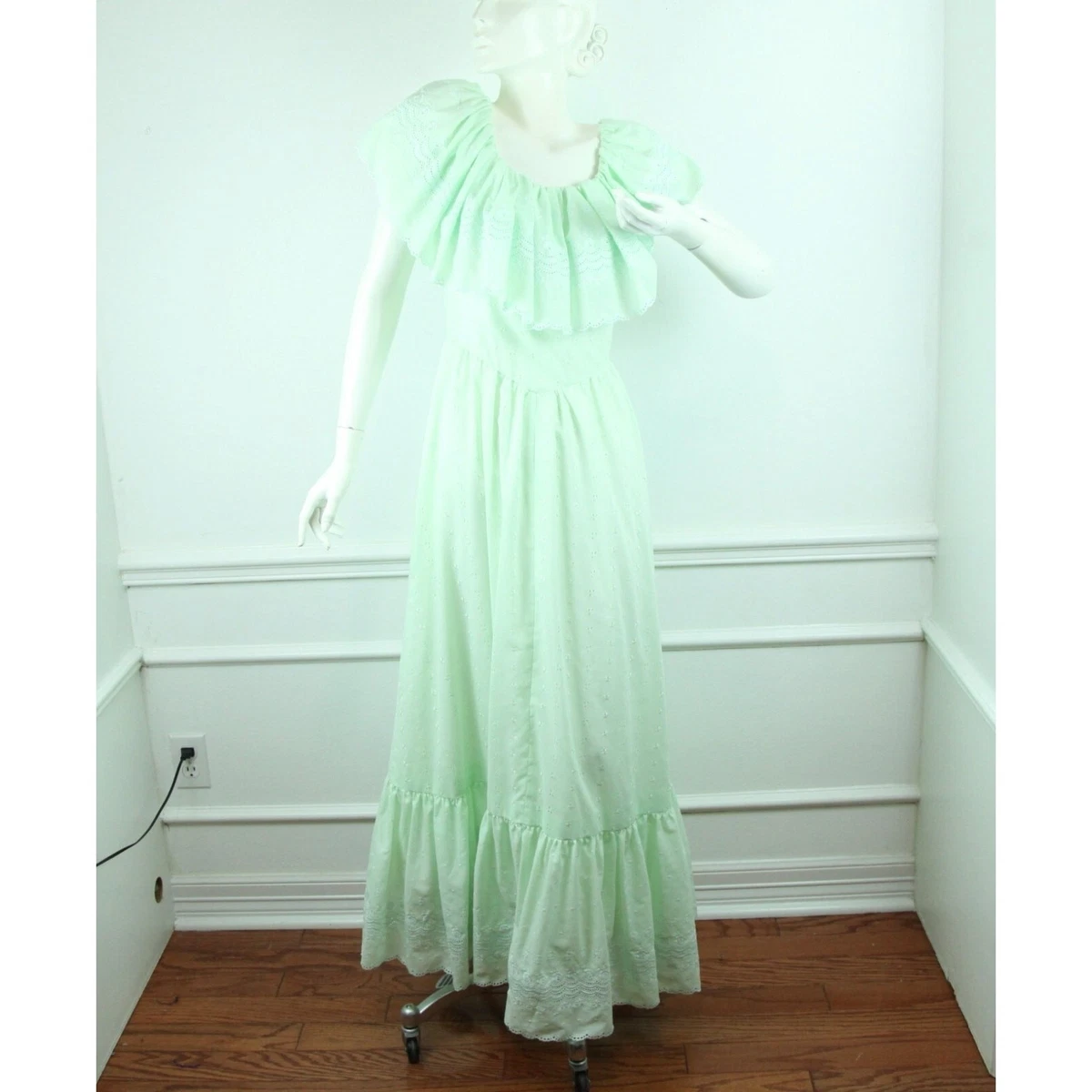 vintage mint green dress products for sale | eBay