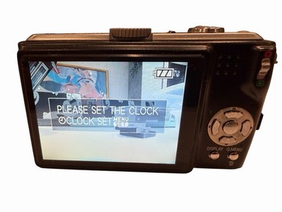 Panasonic LUMIX DMC-TZ5 9.1MP Digital Camera, Black - Tested. Inc
