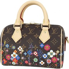 Louis Vuitton Leather Exterior Floral Bags & Handbags for Women