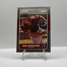 Onyx 2025 Vintage Sam Knowlton Autographs #VASAKN Serial Numbered Card /99