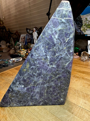 Purple Opal, Morado Opal, Violet Flame Opal, Opal Royale Crystal Gemstone 000