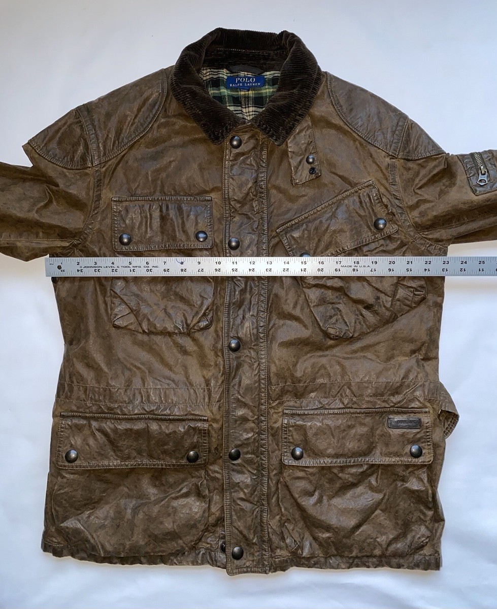 ✨美品✨POLO RALPH LAUREN  ライダース MOTOR CYCLE Polo Ralph Lauren Leather Jacket Large RL Iconic Motorcycle