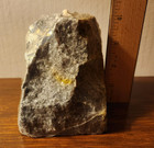 Gray Candle in Granite / Rock Shape ~ NWOB and Sealed in Plastic Packaging — photo 6