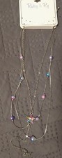Nordstrom Ruby  Ry Girls Multicolor Star Unicorn Necklace