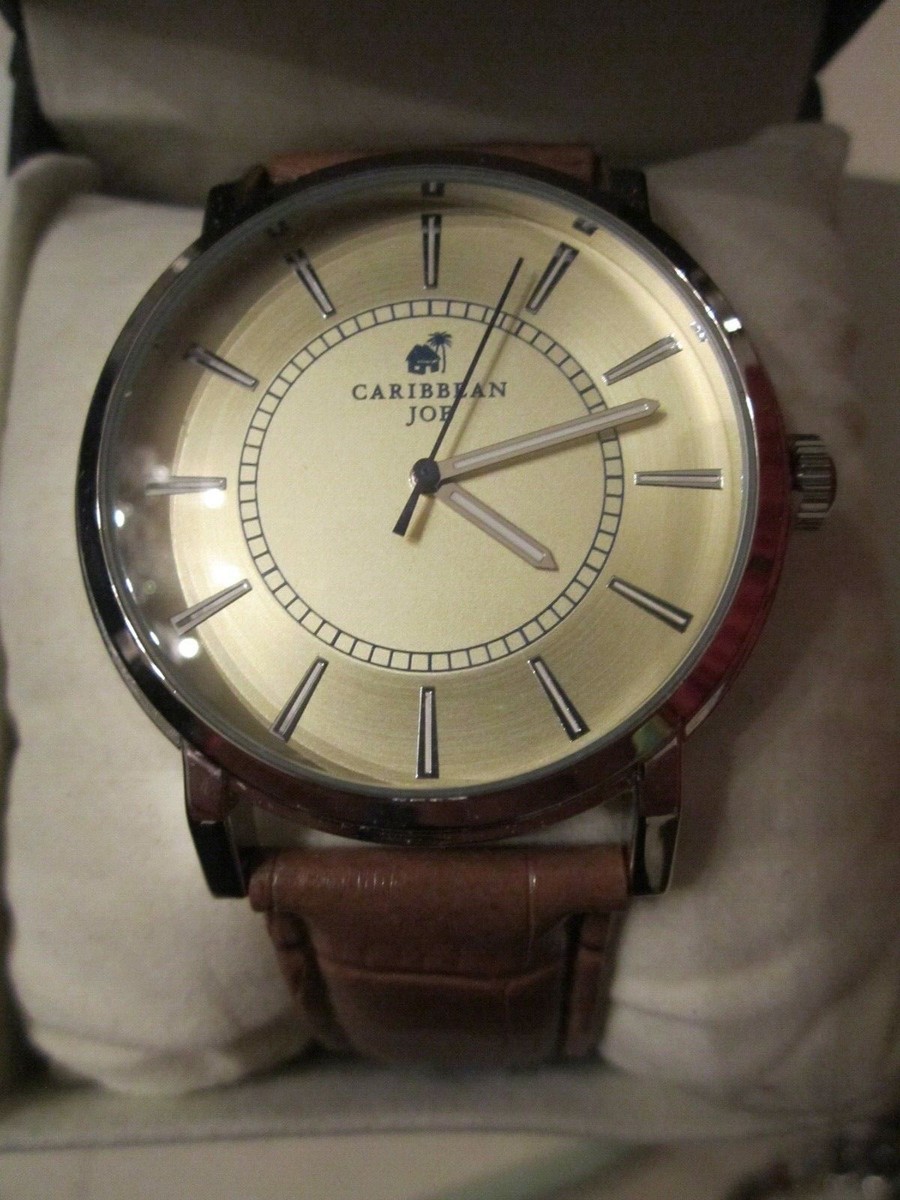 CARIBBEAN JOE WATCH QUARTZ BBA-38
