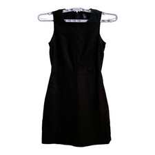 GAP Dress SZ 0 Women's Black Sleeveless Cotton Straight Professional Career