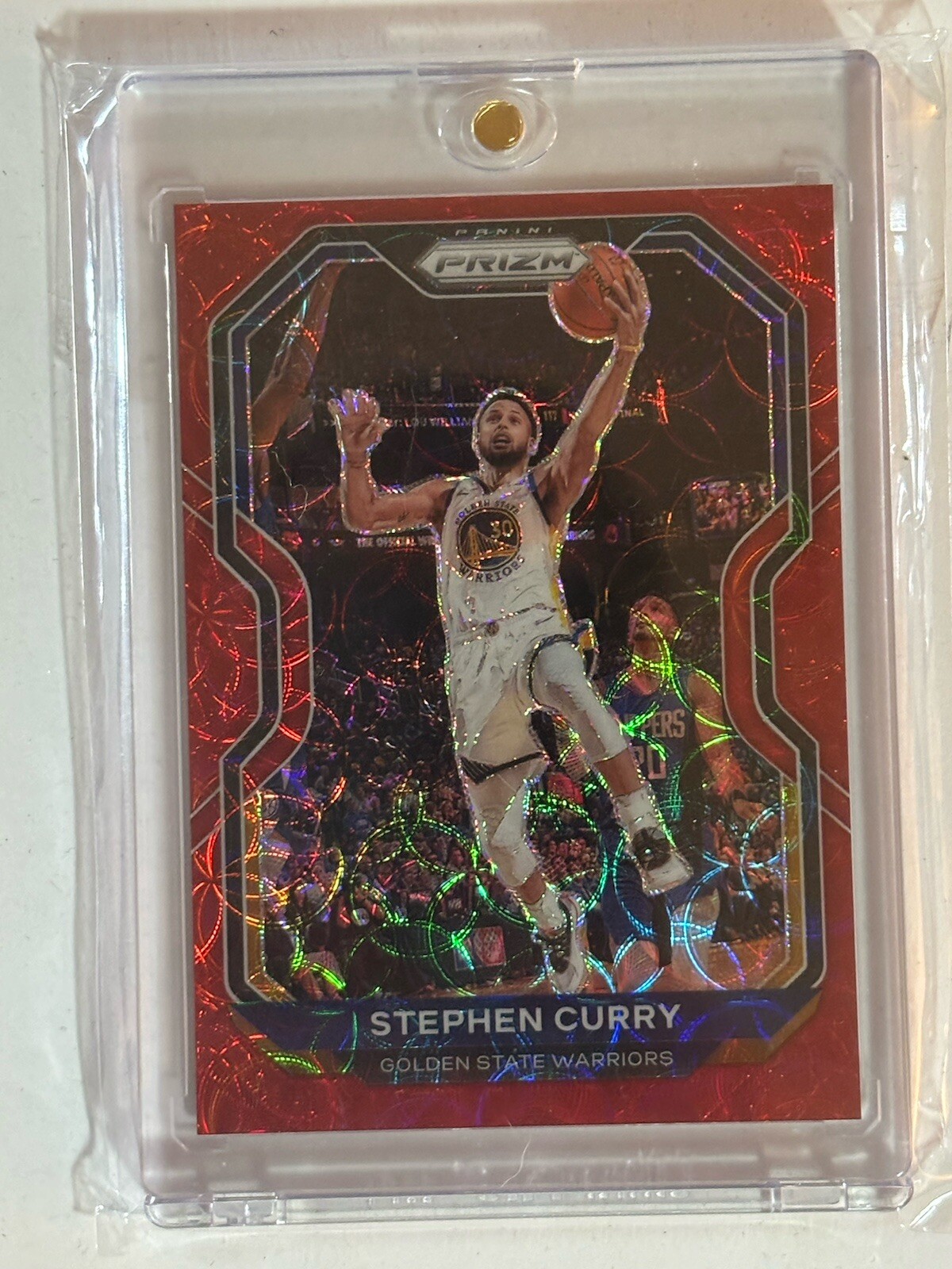 2020-21 Panini Prizm Stephen Curry  Red Scope /88