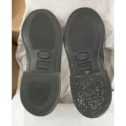 Zapatos de vestir militares Capps militares negros patentados cuero uniforme 9D nuevos en caja - Imagen 3 de 6