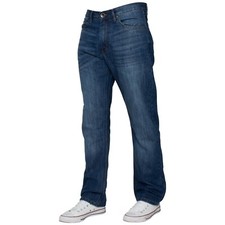 Mens Regular Fit Jeans Straight Leg Denim Trouser Pants Big Tall All Waist Sizes