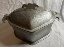 Guardian Service Ware Heavy Aluminum Roasting Pan w Lid Triangle Heart Vintage