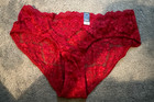 Torrid Red Lace Hipster Open back with bow detail Underwear, NWT, Size 2 / 2x — photo 2