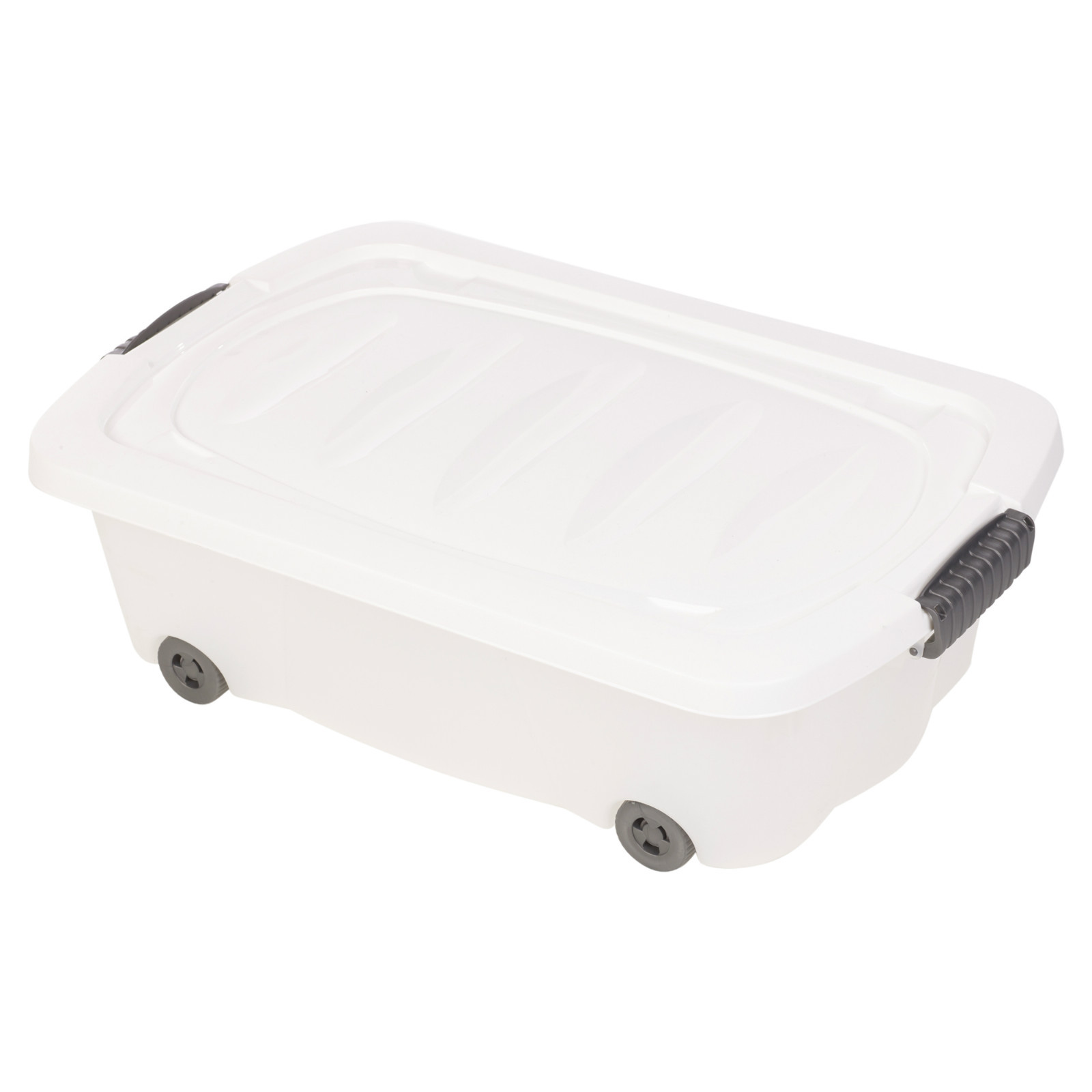 35L,45L,70L Under Bed Plastic Storage Box Chest Sets Wheeled With Lid