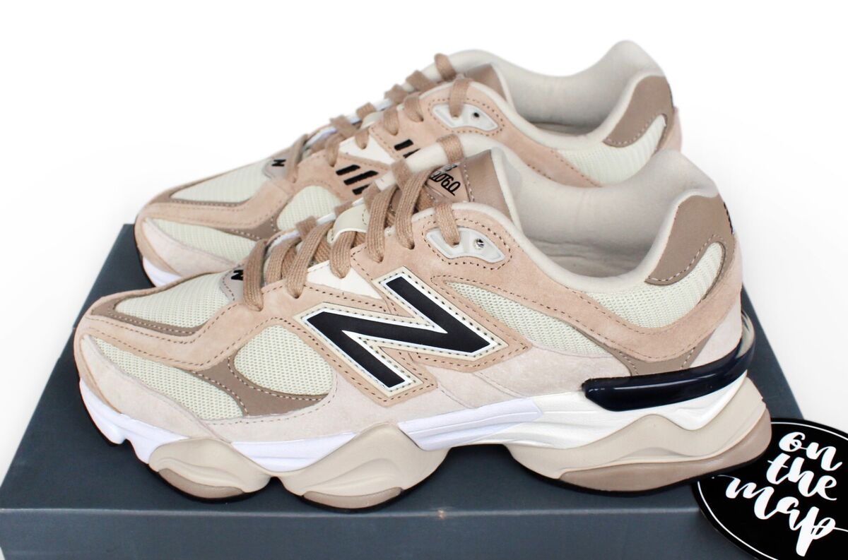 New Balance 9060 Beige Cream Light Brown UK 7.5 US 8 W 9.5 New Balance 9060 Beige Cream Light Brown UK 7.5 US 8 W 9.5