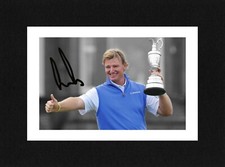 8X6 Mount ERNIE ELS Signed PHOTO Print Gift Ready To Frame OPEN GOLF