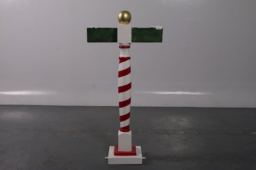 Christmas North Pole Festive Indoor Outdoor Santa's Grotto Sign Prop Display - Picture 4 of 8