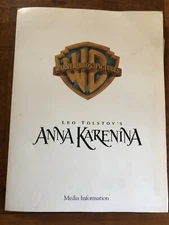 Anna Karenina Rare Movie Press Kit with 9 Photos - Sophie Marceau