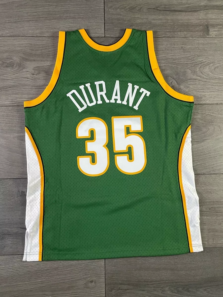 Mitchell & Ness Kevin Durant Swingman Jersey White Size XL