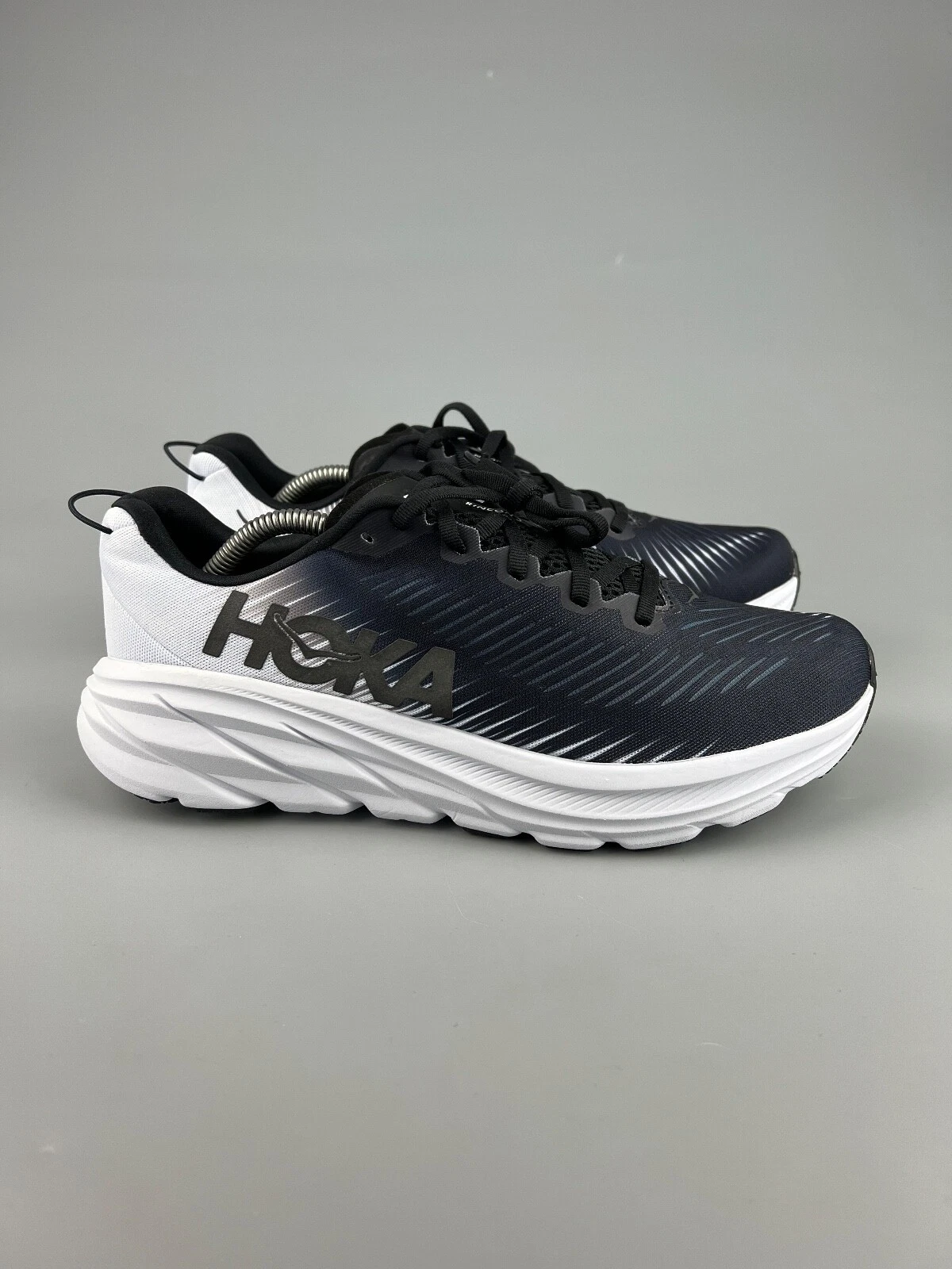 US9.5D Hoka One One Rincon 3 scarpe da corsa uomo palestra passeggio 1119395 BWHT