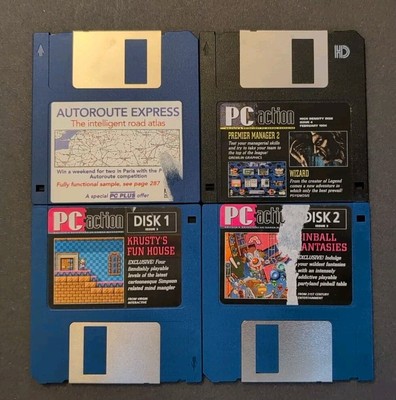 PC Action, PC Plus Software Floppy Disk Collection | eBay