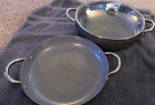 25-245 Set of 2 The Todd English Collection Green Pan 11" & 12" Fryers Saute Pan