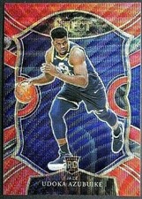 2020-21 Panini Select Asia TMall Udoka Azubuike Rookie Concourse Red Wave Prizm