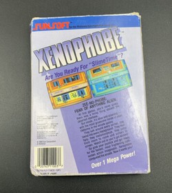 Xenophobe Nintendo NES Cart And Box CB Tested!