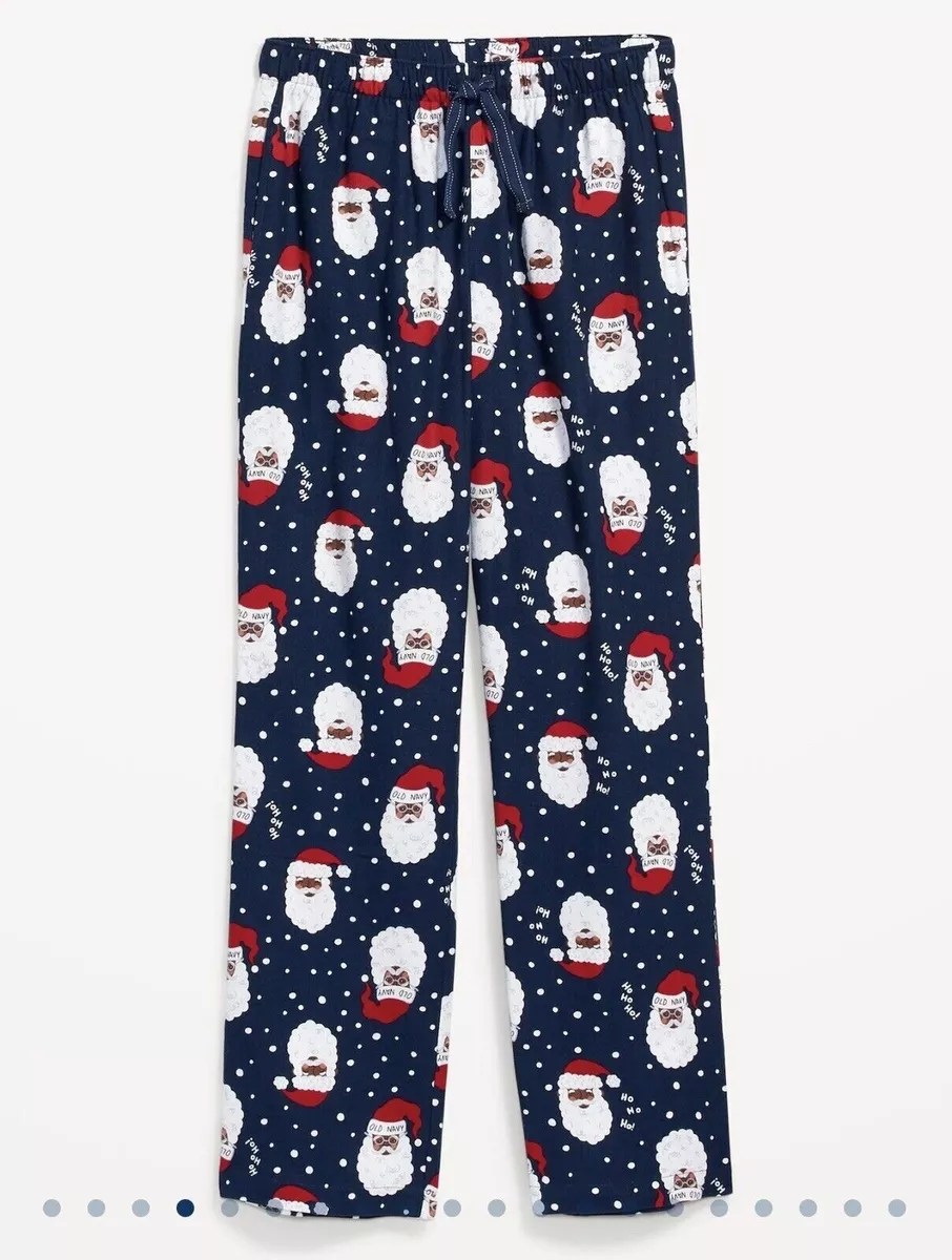 Mid-Rise Flannel Pajama Pants