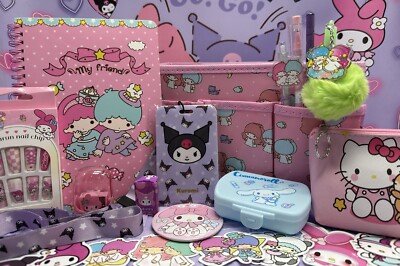LITTLE TWIN STARS Schreibtisch ordentlich Aufbewahrung Schreibwaren Bündel Schlüsselband Nägel Handtasche SANRIO