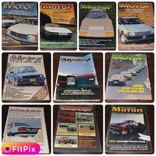 Modern Motor Magazine (Australia) 10 Issues From Early 1980s - 1980/1981/1982