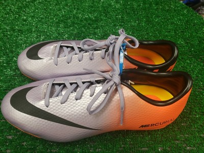 nike mercurial orange and purple