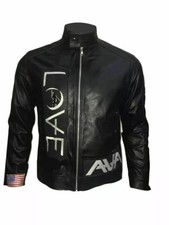 Giacca pelle uomo Tom Delonge Angels and Airwaves Love AVA vintage