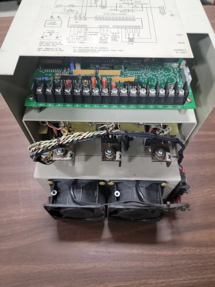 Spang FC7G5-A-2600A10 Power Control Unit 50 Kva Rating - Image 2 of 4