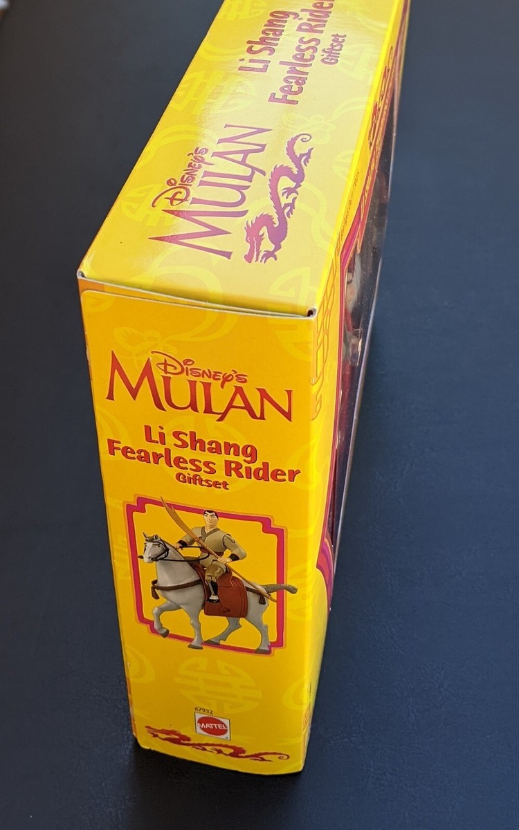 Disney's Mulan Fearless Rider Gift Set Mattel 67932 for sale