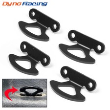 Gancho de amarre interior para caja de camioneta 4 piezas para Ford F-150 Explorer Spor negro