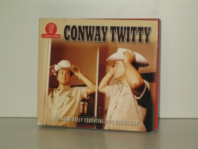 3 CD  Conway Twitty:  The Absolutely Essential Collection  (2016)