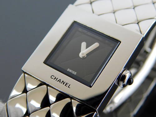 Authentic CHANEL Matelasse Black x 