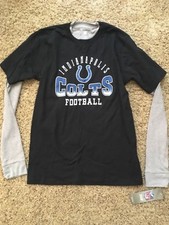NEW NFL INDIANAPOLIS COLTS ~ Girls T Shirt ~ Size L Large 14 16 ~ FOOTBALL