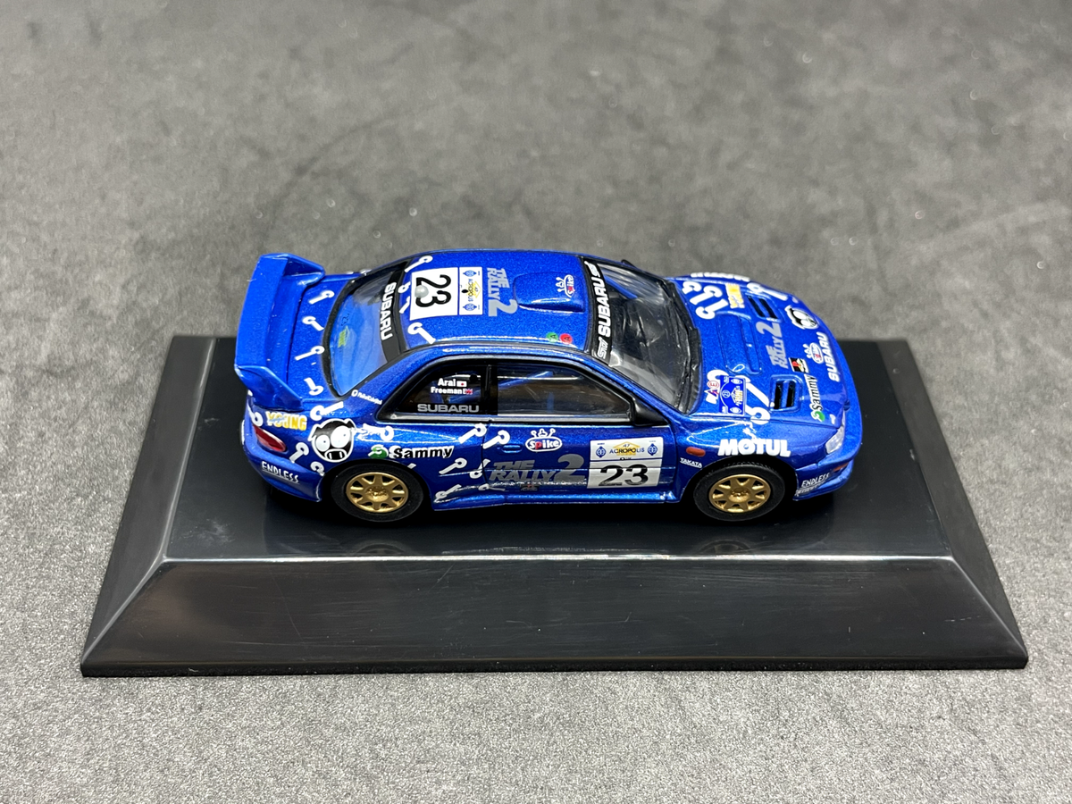 CM's 1/64 IMPREZA WRC Acropolis T.Arai #23 diecast model car CM83 CM's 1/64 IMPREZA WRC Acropolis T.Arai #23 diecast model car CM83